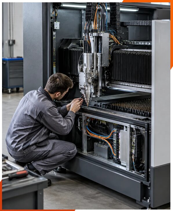 Ремонт станков лазерной резки в Тюмени от 8166 р. | ЮнионикРу